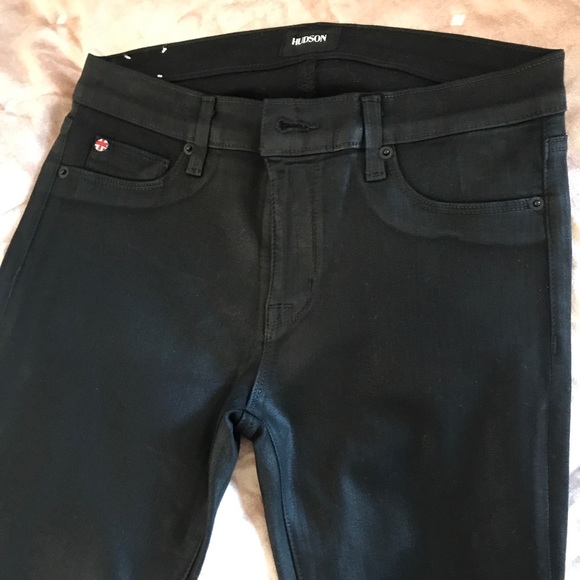 NEW Hudson Coated Krista Super Skinny Jeans - Picture 6 of 8